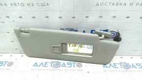 Right visor VW Tiguan 18 - gray, without hook, for cleaning