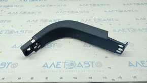 Front pillar trim lower right Ford Edge 15 - black, plastic turned white, scratches