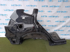 Quarter wing rear right Nissan Rogue 14-20 black