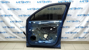 Door assembly front right VW Tiguan 18- blue LD5L, chrome molding
