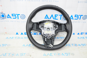 Tesla Model Y 20 naked steering wheel - black leather with heating for re-upholstery