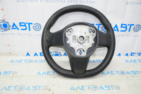 Tesla Model Y 20 naked steering wheel - black leather with heating for re-upholstery