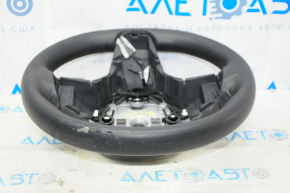 Tesla Model Y 20 naked steering wheel - black leather with heating for re-upholstery