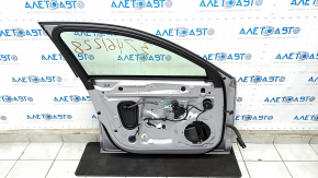 Door assembly front left Audi A4 B9 17-19 silver LZ7G, keyless, bumpers