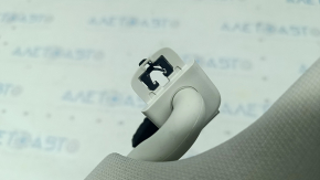 Left visor Ford Edge 15 - gray, without hook, without plug, for dry cleaning