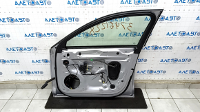 Door assembly front right Audi A4 B9 17-19 silver LZ7G, keyless, butt
