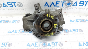 Trunnion with hub rear right Audi Q7 16-107mm, rusty hub