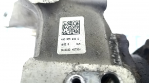 Trunnion with hub rear right Audi Q7 16-107mm, rusty hub