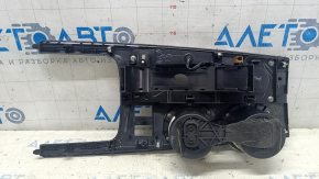 Center console trim with cup holders Nissan Pathfinder 13-16 awd, wood, heated, broken fasteners