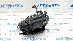 Air suspension compressor Audi Q7 16- with bracket, rusty bracket