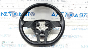 Naked steering wheel VW Tiguan 18-21 leather black, scratches