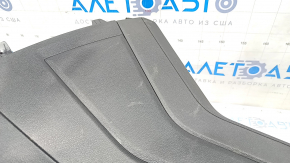 Central console armrest and cup holders VW Tiguan 18 - black leather, scratches