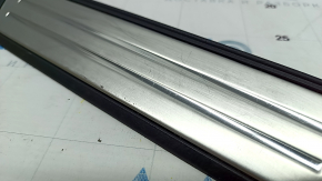 Door sill trim front right outer Toyota Camry v55 15-17 usa chrome, worn