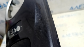 Gear shifter cover Nissan Leaf 13-17 black gloss, B MODE scratches