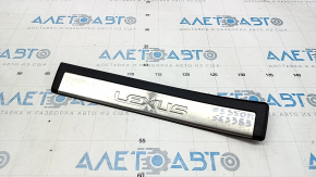 Outer door sill trim rear left Lexus ES350 07-12 black with chrome trim, worn