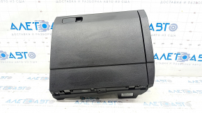 Glove box, glove compartment VW Tiguan 18- black under cd changer, scratches, broken mount