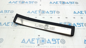 Outer door sill trim rear right Lexus ES350 07-12 black with chrome trim, worn