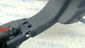Front pillar trim lower left Ford Edge 15 - black, plastic turned white, scratches