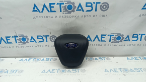 Airbag in steering wheel driver Ford Edge 19- black, poke