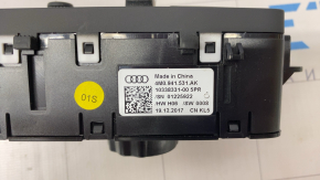 Headlight control Audi A4 B9 17- without fog lights