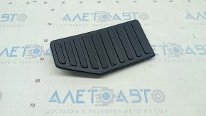Driver's footrest Ford Edge 15- black, cracked crepe, scratches
