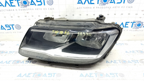 Headlight front left VW Tiguan 18- bare halogen, LED DRL, sand
