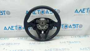 Steering wheel bare Ford Edge 19 - black leather, worn