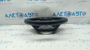 Steering wheel bare Ford Edge 19 - black leather, worn