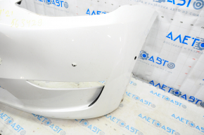 Tesla Model Y 20 bare front bumper - for 6 parking sensors, white