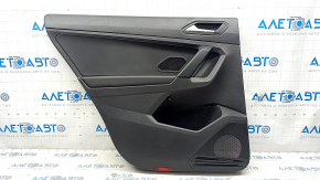 Door trim card rear left VW Tiguan 18-20 black, broken fastening