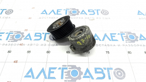 Tensioner roller drive belt Audi Q7 16-19 3.0T grooved