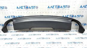 Rear bumper lip Audi A4 B9 17-18 s-line matte, scratches