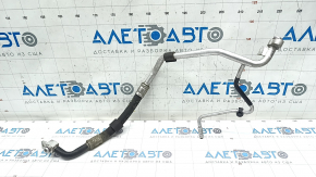 Air conditioning pipe compressor-heater third Audi Q7 16- short, no cover