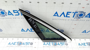 Window blind glass rear left Audi A4 B9 17-19 chrome