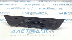 Door sill trim rear right outer Hyundai Santa FE Sport 13-18 black, worn