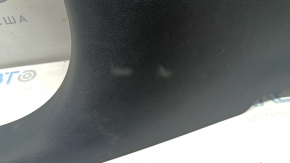 Lower left center pillar trim Ford Edge 15 - black, scratches, whitened plastic