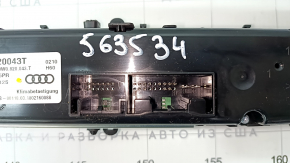 Climate control Audi A4 B9 17- with heating, worn
