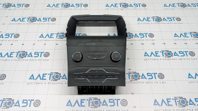 Radio and climate control panel Ford Edge 19- sync 3, auto, dual zone, with heated seats