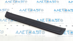 Door sill trim front right outer Hyundai Santa FE Sport 13-18 black, worn