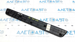 Door sill trim front right outer Hyundai Santa FE Sport 13-18 black, worn