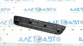 Door sill trim rear right outer Hyundai Santa FE Sport 13-18 black, with chrome trim