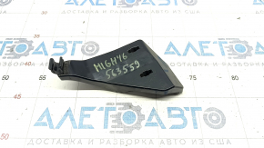 Bracket latch stick support hood Toyota Highlander 14-19 broken fasteners