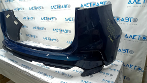 Rear bumper bare Ford Edge 19 - without parking sensors, green
