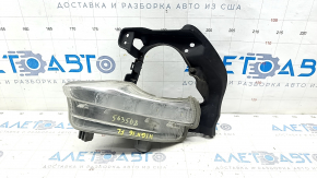 Daytime running light DRL left Toyota Highlander 14-16 DRL with bracket, sand, broken fasteners, cracks