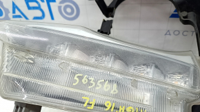 Daytime running light DRL left Toyota Highlander 14-16 DRL with bracket, sand, broken fasteners, cracks