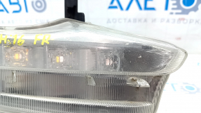 Daytime running light DRL right Toyota Highlander 14-16 DRL with bracket, sand, chip, broken mount