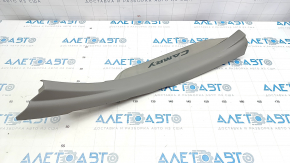 Threshold pad rear left Toyota Camry v40 gray, with chrome pad