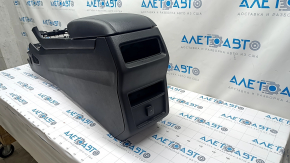 Central console with armrest Ford Edge 19 - black, worn