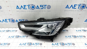 Front left headlight complete Audi A4 B9 17-19 Full LED, sand