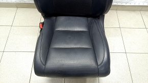 Driver's seat Toyota Highlander 14-19 with airbag, electric, ventilation, leather black, worn leather